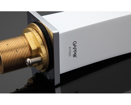 Смеситель для раковины Gappo G07 Белый Хром