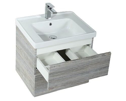 Тумба под раковину Art&Max AM-Techno-600-2C-SO-LW635 подвесная Сосна