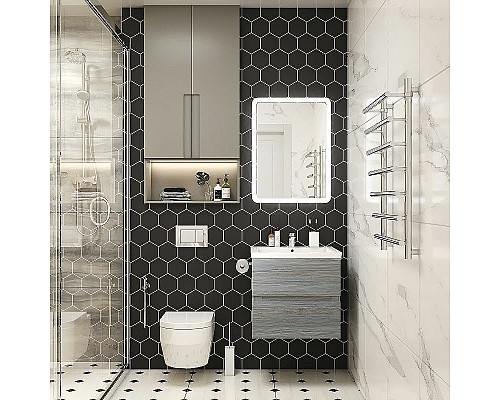 Тумба под раковину Art&Max AM-Techno-600-2C-SO-LW635 подвесная Сосна