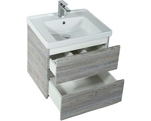 Тумба под раковину Art&Max AM-Techno-600-2C-SO-LW635 подвесная Сосна