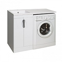 Тумба под раковину Runo ЛИРА 45 00-00000144 левый