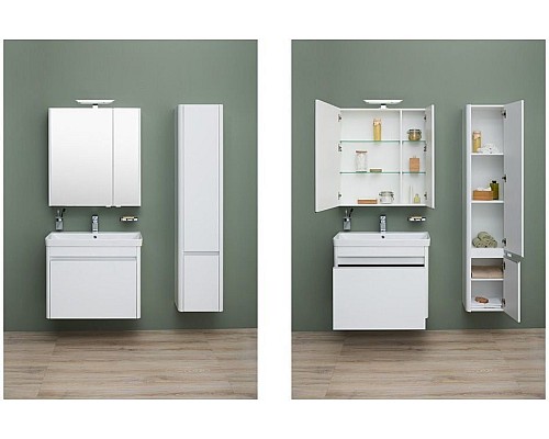 Зеркало-шкаф Aquanet Орлеан 80 белый