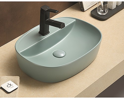 Раковина-чаша CeramaLux 50 78239XMLG-6 Зеленая