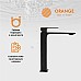 Смеситель для раковины Orange Lutz M04-121b Черный