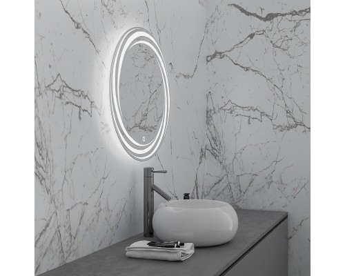 Зеркало Grossman Arma 70 157070 с подсветкой с сенсорным выключателем