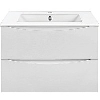 Тумба под раковину Vincea Mia 60 VMC-2MC600GW подвесная G.White