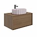 Тумба под раковину Kerama Marazzi ATOLLO напольная/подвесная с ящиком 80, деревянная