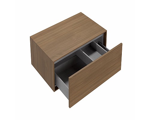 Тумба под раковину Kerama Marazzi ATOLLO напольная/подвесная с ящиком 80, деревянная