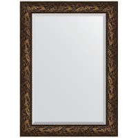 Зеркало Evoform Exclusive 109х79 BY 3469 с фацетом в багетной раме - Византия бронза 99 мм