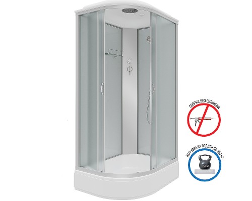 Душевая кабина Niagara Classic 110х90 NG-33194-14R без гидромассажа