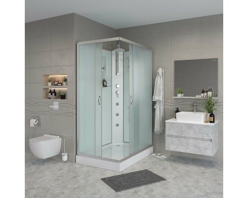 Душевая кабина Niagara Classic 90х70 NG-43975-14QBKTG с гидромассажем