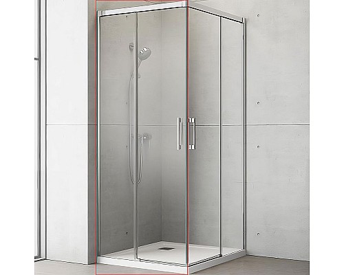 Душевая дверь Radaway Idea KDD 90 L 387060-01-01L профиль Хром стекло прозрачное