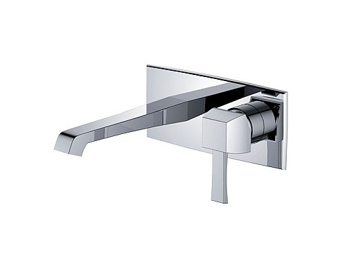 Смеситель для раковины скрытого монтажа Caprigo Diamante 50-027-CRM хром