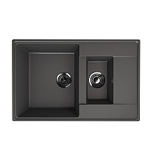 Кухонная мойка Ulgran Quartz Prima 780 15K-09 мокрый асфальт