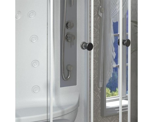 Душевая кабина Radomir Диана 3 140x108 1-05-1-0-0-0660 профиль Белый стекло прозрачное