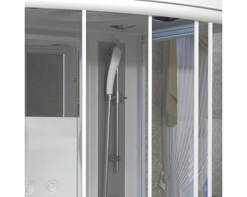 Душевая кабина Radomir Диана 3 140x108 1-05-1-0-0-0660 профиль Белый стекло прозрачное