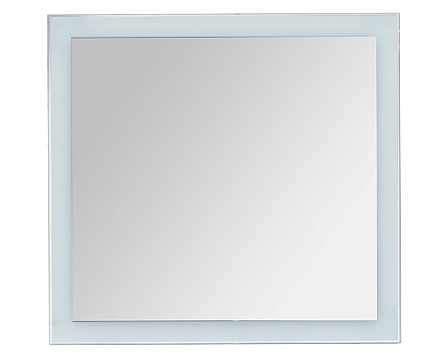 Зеркало Dreja Kvadro 80х85 77.9012W с подсветкой Белое