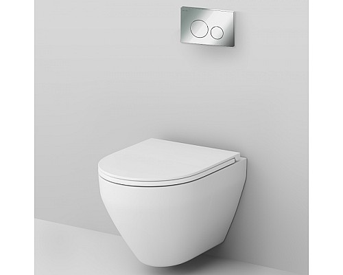 Комплект инсталляция AM.PM Spirit 2.0 с унитазом и клавишей IS49051.701700