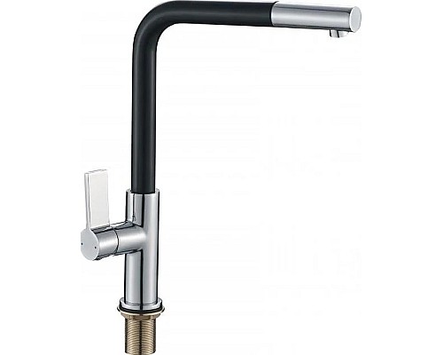 Смеситель для кухни Haiba HB70501-7 Хром Черный