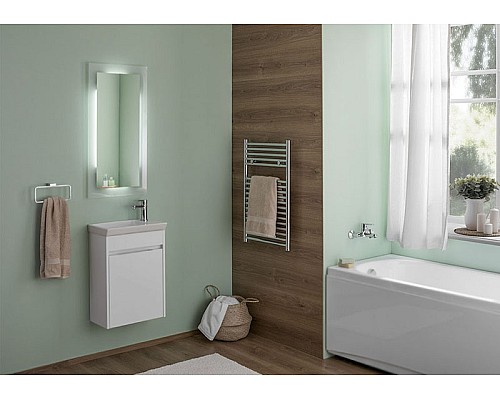 Тумба под раковину Aquanet Дувр 45 182607 подвесная Белая