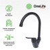Смеситель для кухни Orange OneLife Черный