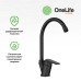 Смеситель для кухни Orange OneLife Черный