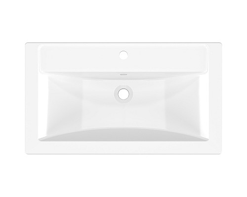 Раковина Paola Mario 80 Белая глянцевая