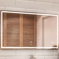 Зеркало Vigo Geometry Luxe 120 с подсветкой с сенсорным выключателем