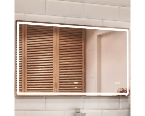 Зеркало Vigo Geometry Luxe 120 с подсветкой с сенсорным выключателем