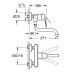 Смеситель Grohe однорычажный для мойки с низкимом