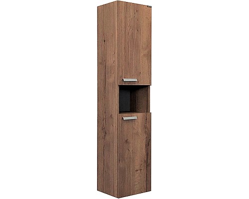 Шкаф пенал Comforty Никосия 35 00-00009554 подвесной Дуб темный