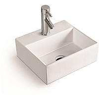 Раковина керамическая накладная и подвесная SantiLine SL-2001