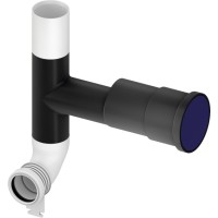 Сливной патрубок с вентиляционным отводом вправо TECE 9820078 