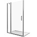 Душевая дверь Good Door Fantasy 130 WTW-130-C-CH профиль Хром стекло прозрачное