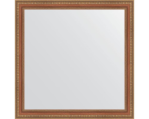 Зеркало Evoform Definite 75х75 BY 3235 в багетной раме - Бронзовые бусы на дереве 60 мм