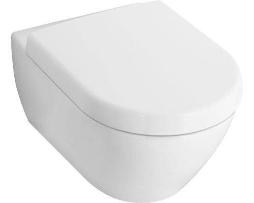 Унитаз подвесной Villeroy & Boch Subway 2.0 5606 1001 укороченный, alpin