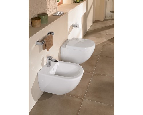 Унитаз подвесной Villeroy & Boch Subway 2.0 5606 1001 укороченный, alpin