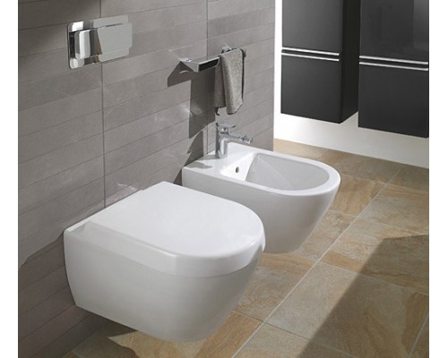 Унитаз подвесной Villeroy & Boch Subway 2.0 5606 1001 укороченный, alpin