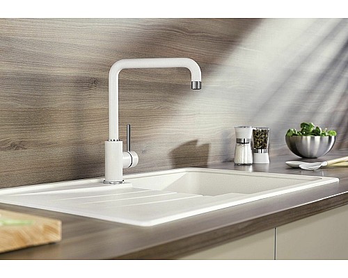 Смеситель для кухни Blanco Mili 525127 Белый Хром
