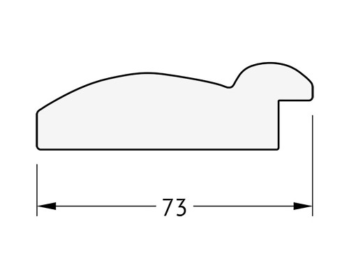 Зеркало Evoform Exclusive-G 103х103 BY 4437 с гравировкой в багетной раме - Серебряный бамбук 73 мм
