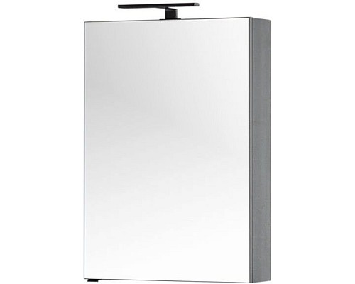 Зеркало-шкаф Aquanet Алвита 60 серый антрацит