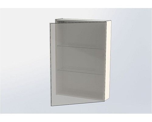 Зеркало-шкаф Aquanet Алвита 60 серый антрацит