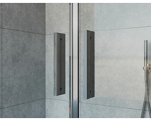 Душевая дверь Vincea Garda 190 VDS-1G2190CL профиль Хром стекло прозрачное