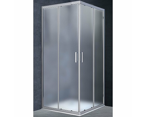 Душевой уголок Vincea Rapid 90x90 VSS-3R80/90MT профиль Хром стекло текстурное Душевой уголок Vincea Rapid 90x90 VSS-3R80/90MT профиль Хром стекло текстурное