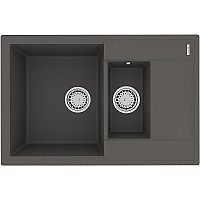 Кухонная мойка Lemark Ramza 760 9910041 Серый шелк