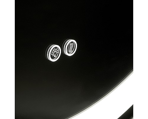 Зеркало Aquaton Анелло 75 1A260702AK010 с подсветкой с сенсорным выключателем и подогревом