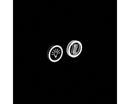 Зеркало Aquaton Анелло 75 1A260702AK010 с подсветкой с сенсорным выключателем и подогревом