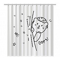 Шторка для ванной Fixsen Teddy Oops FX-2505