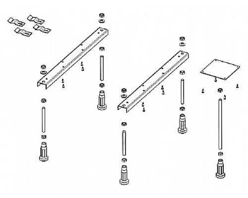 Ножки для ванны Riho Petit POOTSET12