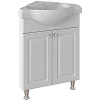 Тумба под раковину Runo КЛАССИК 65 УТ000004162 угловая